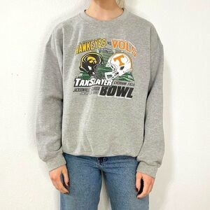 hawkeye gray crewneck